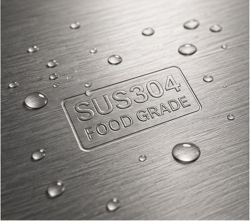 Food grade SUS304 stainless steel kitchen sink
