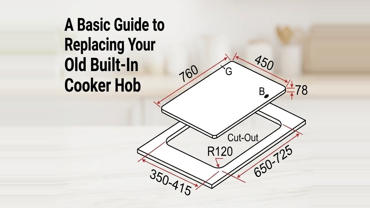 Basic Guide to Replacing Your Old Built-In Cooker Hob