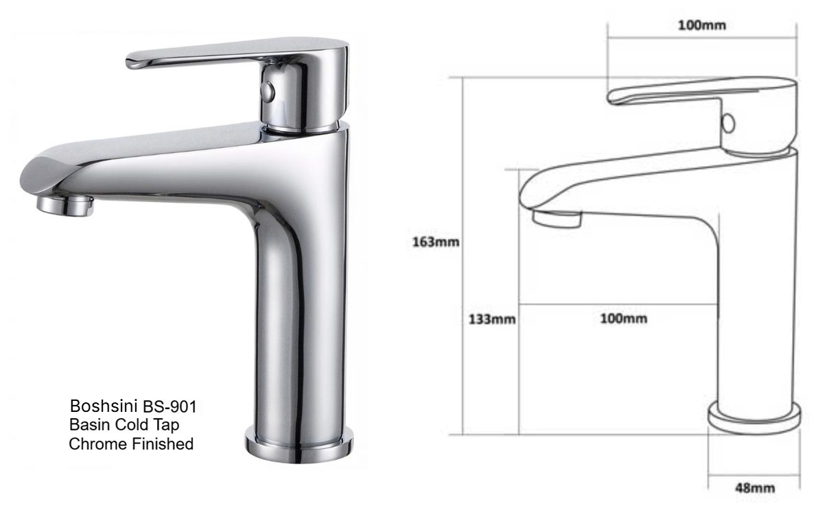 CUBI 600mm PVC Vanity Cabinet CURVO R6048121 view 15