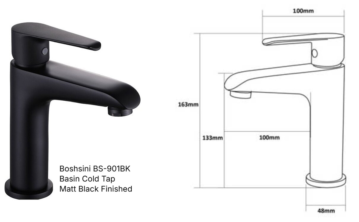 CUBI 600mm PVC Vanity Cabinet CURVO R6048121 view 16