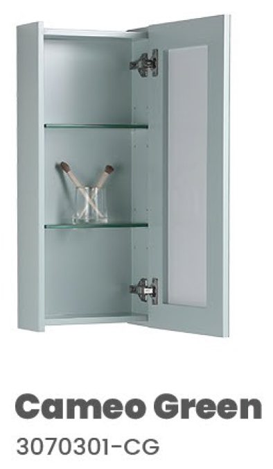 CUBI 300mm PVC Mirror Cabinet 3070301 view 2