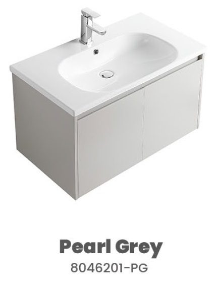 CUBI 800mm PVC Bathroom Vanity Cabinet GAIA 8046201 view 9