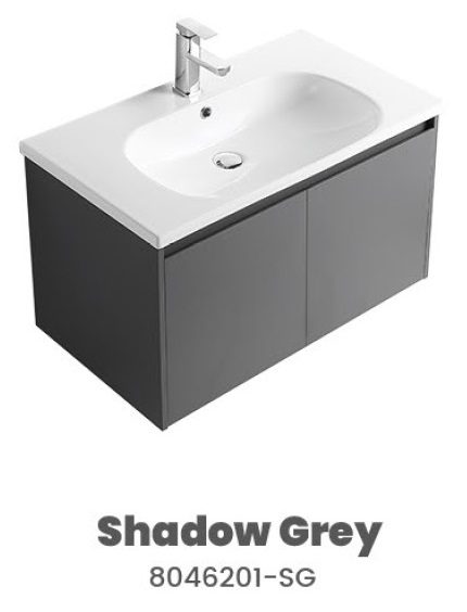 CUBI 800mm PVC Bathroom Vanity Cabinet GAIA 8046201 view 7