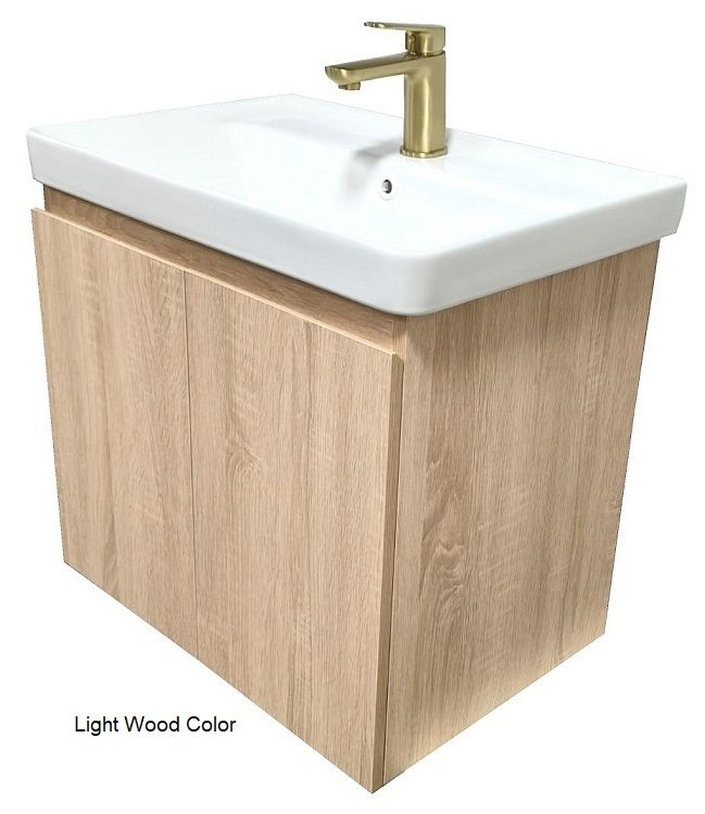 BATHAR 600mm PVC Vanity Cabinet With Small Depth PBC-6040 view 7