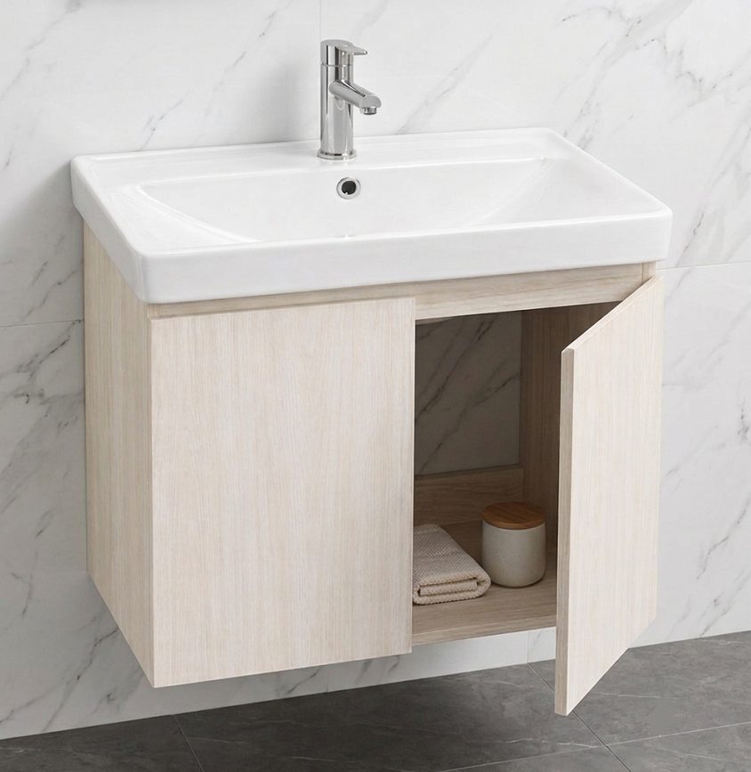 BATHAR 600mm PVC Vanity Cabinet PBC-6047