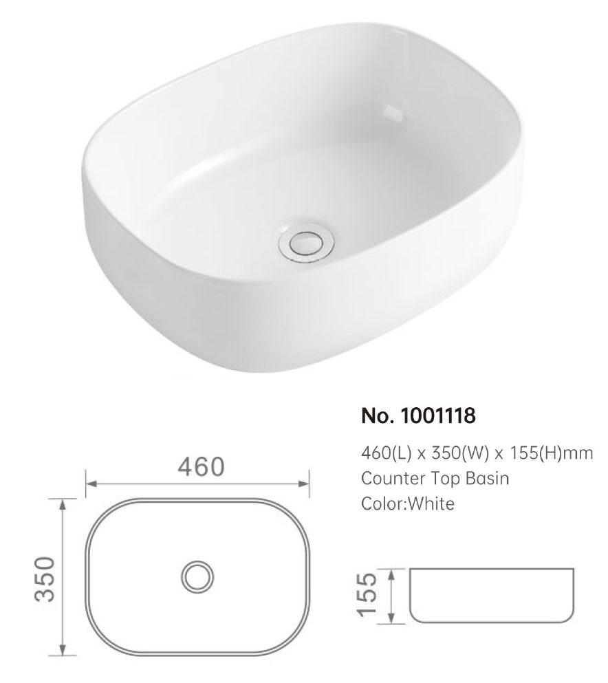 DUSCHE 500mm PVC Vanity Cabinet With Counter Top Sink D5103C view 6