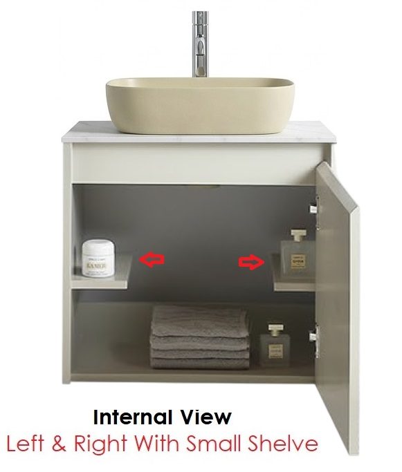 CUBI 500mm Counter Top Vanity Cabinet REED 5040111C view 2