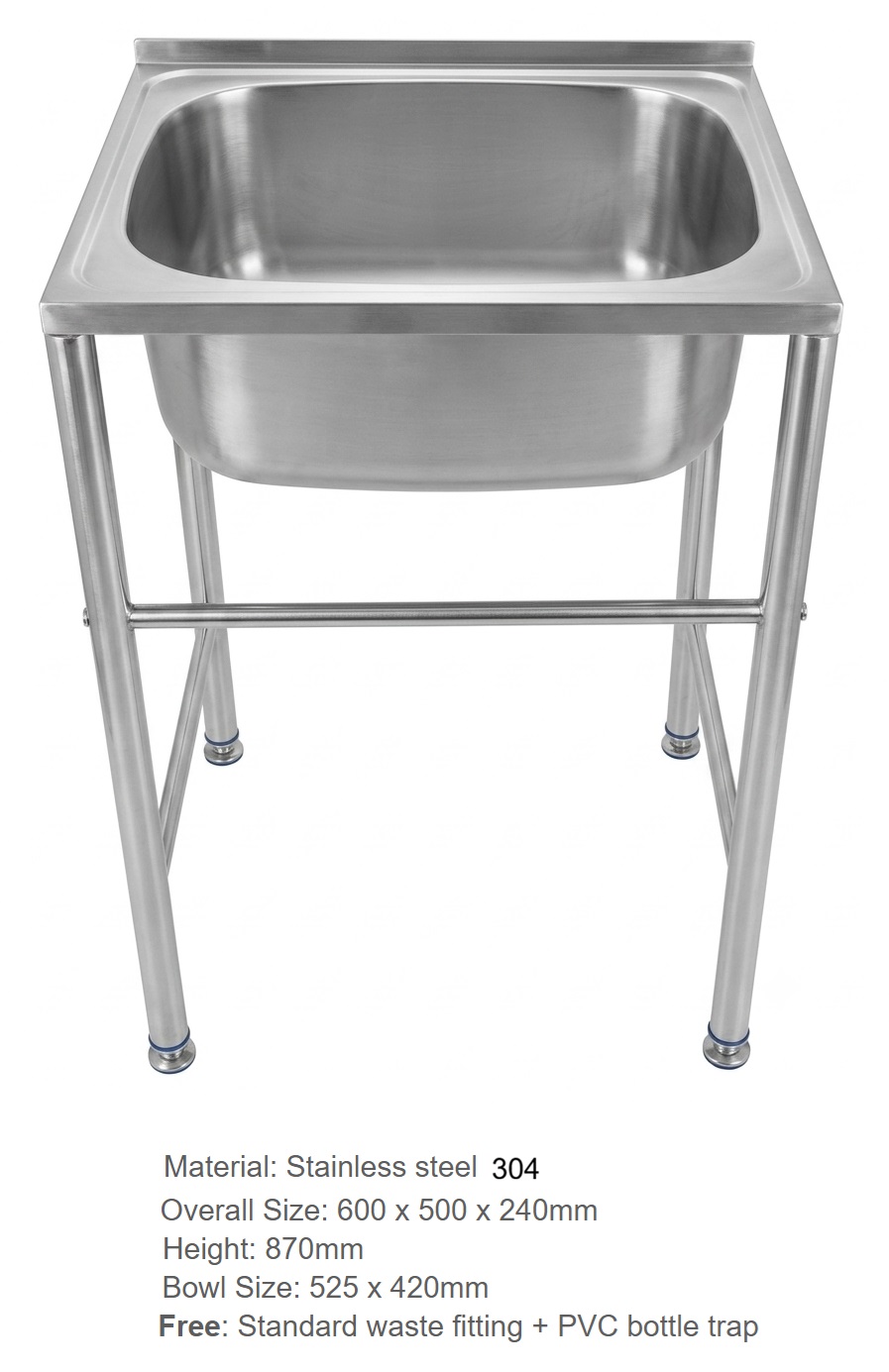 MONIC FS-600 Freestanding Kitchen Sink