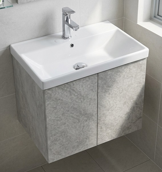 VARDE 600MM Stainless Steel Basin Cabinet 6304CG