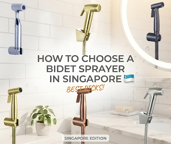How to Choose a Bidet Sprayer in Singapore: Finishes, Valves & Fitting