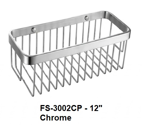 NOBEL Rectangular Shape 12 Inch Shampoo Basket view 3