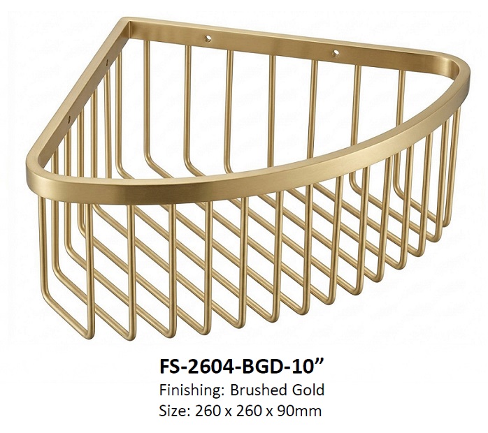 NOBEL Bathroom Corner Shampoo Basket 8 Inch & 10 Inch view 7