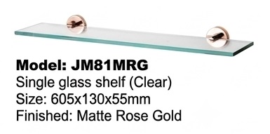AALTO Bathroom Accessories - Matt Rose Gold Series view 6
