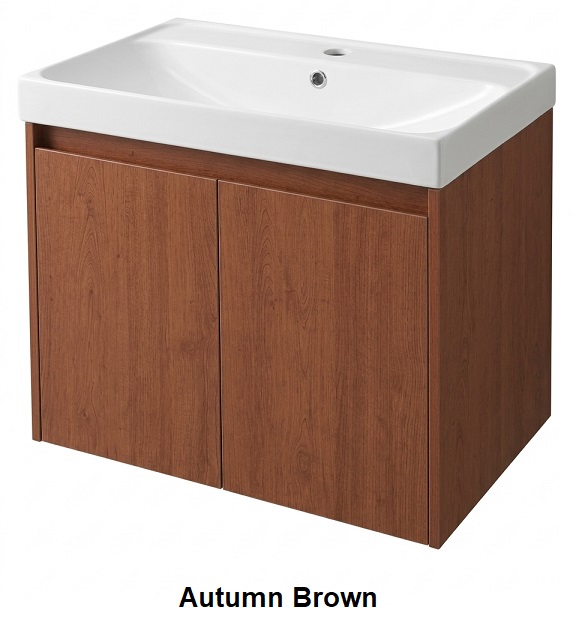 CUBI 700mm PVC Vanity Cabinet NEO 7040211 Flat Door view 3