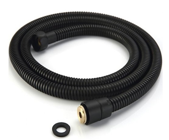 Aluminum Shower Hose 1.5m Black Color