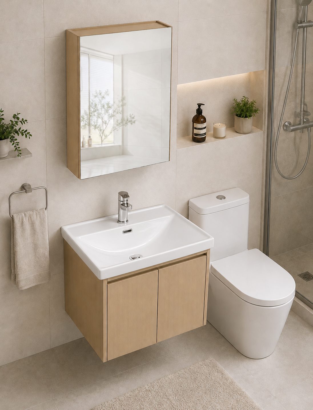 600mm PVC Vanity Cabinet EBC-6047