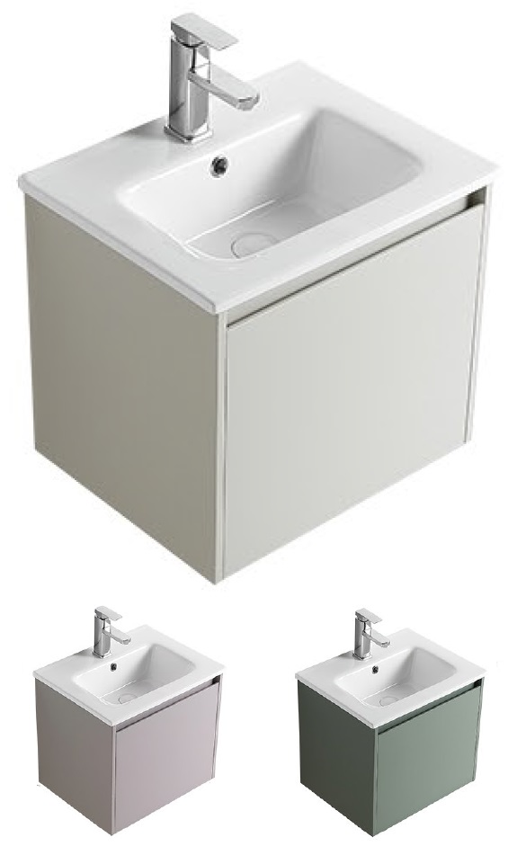 CUBI 500mm PVC Vanity Cabinet GAIA 5040201