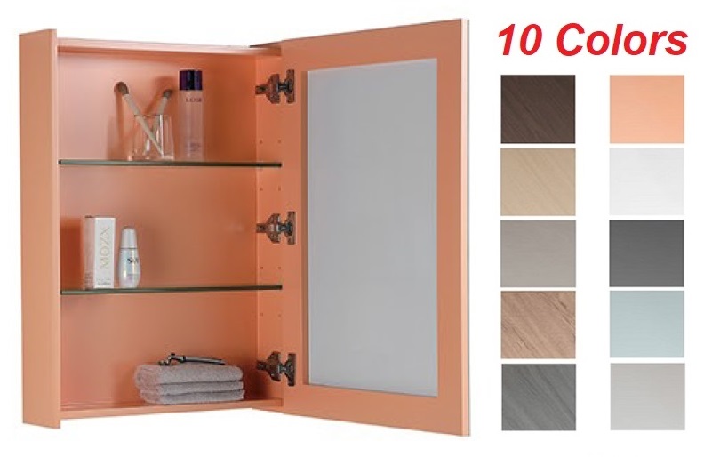 CUBI 500mm PVC Mirror Cabinet 5070301