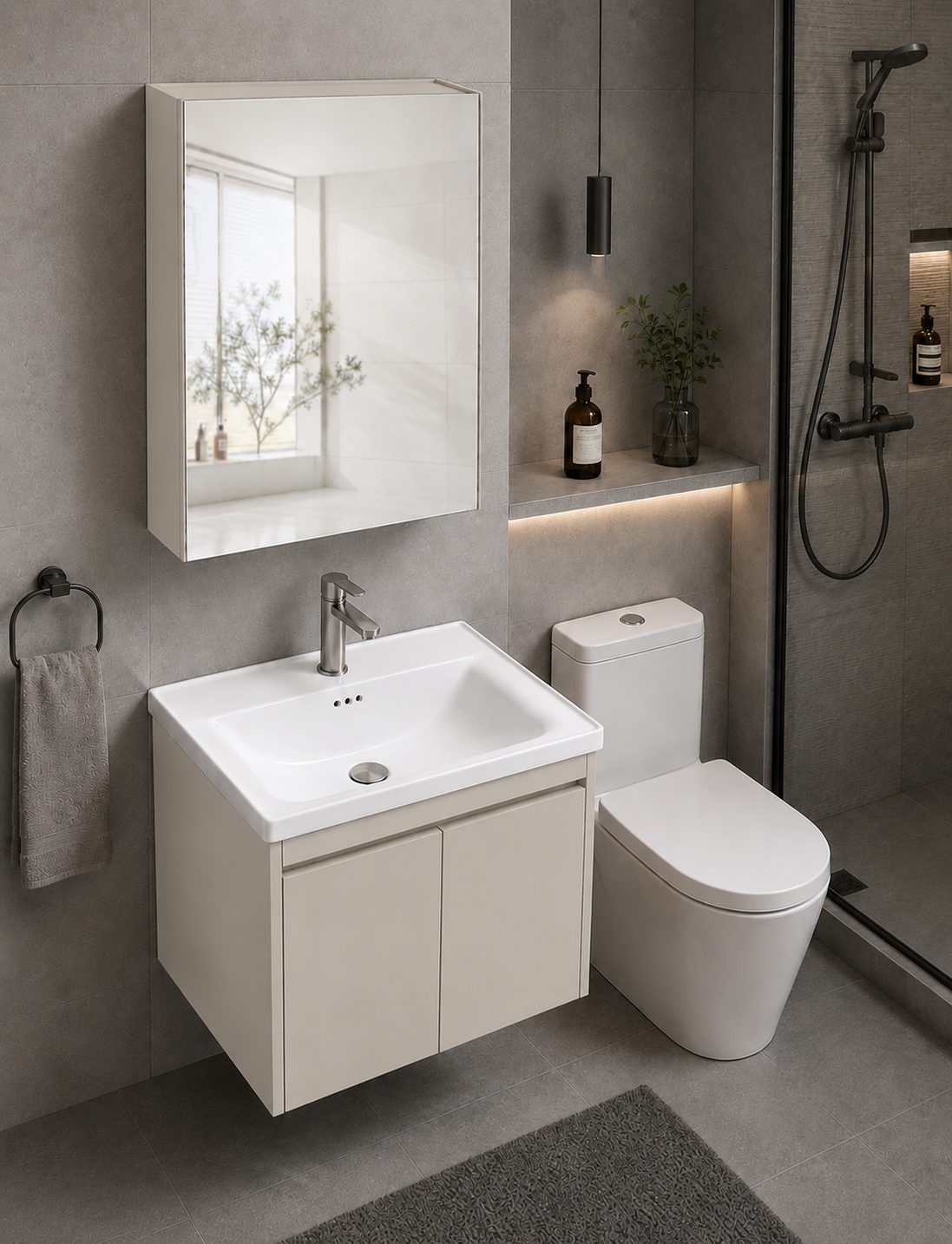 700mm PVC Vanity Cabinet EBC-7047