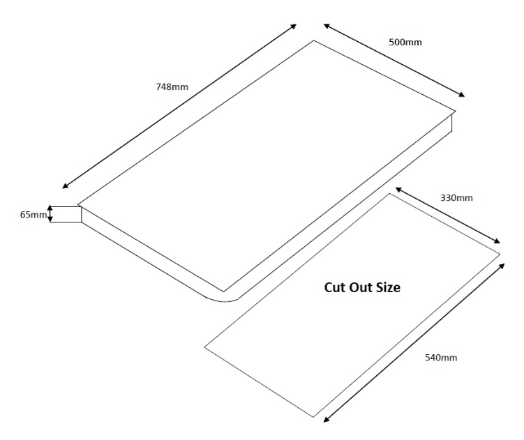 TECNO Stainless Steel Cooker Hob SR 828SV view 5