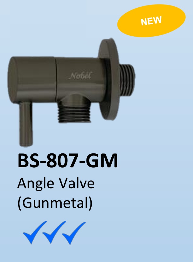 NOBEL Angle Valve BS-807-GM