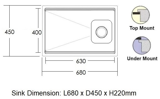 BATHAR Stainless Steel Workstation Kitchen Sink KS-6845NHC SS view 9