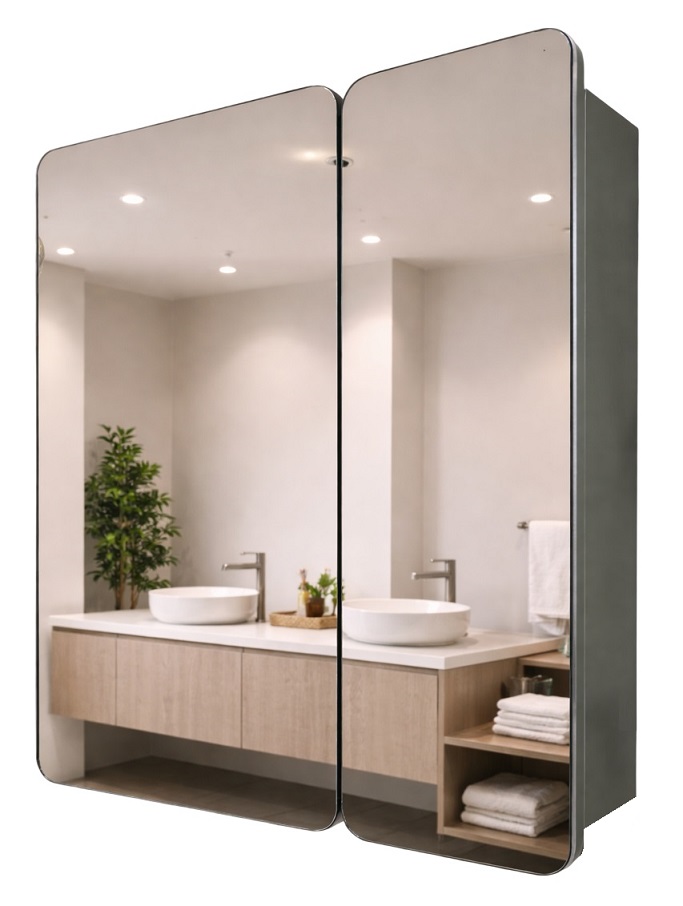 600mm PVC Mirror Cabinet 2006070