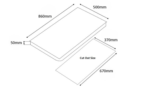 TECNO 3-Burner Glass Hob T 833TRSV view 4
