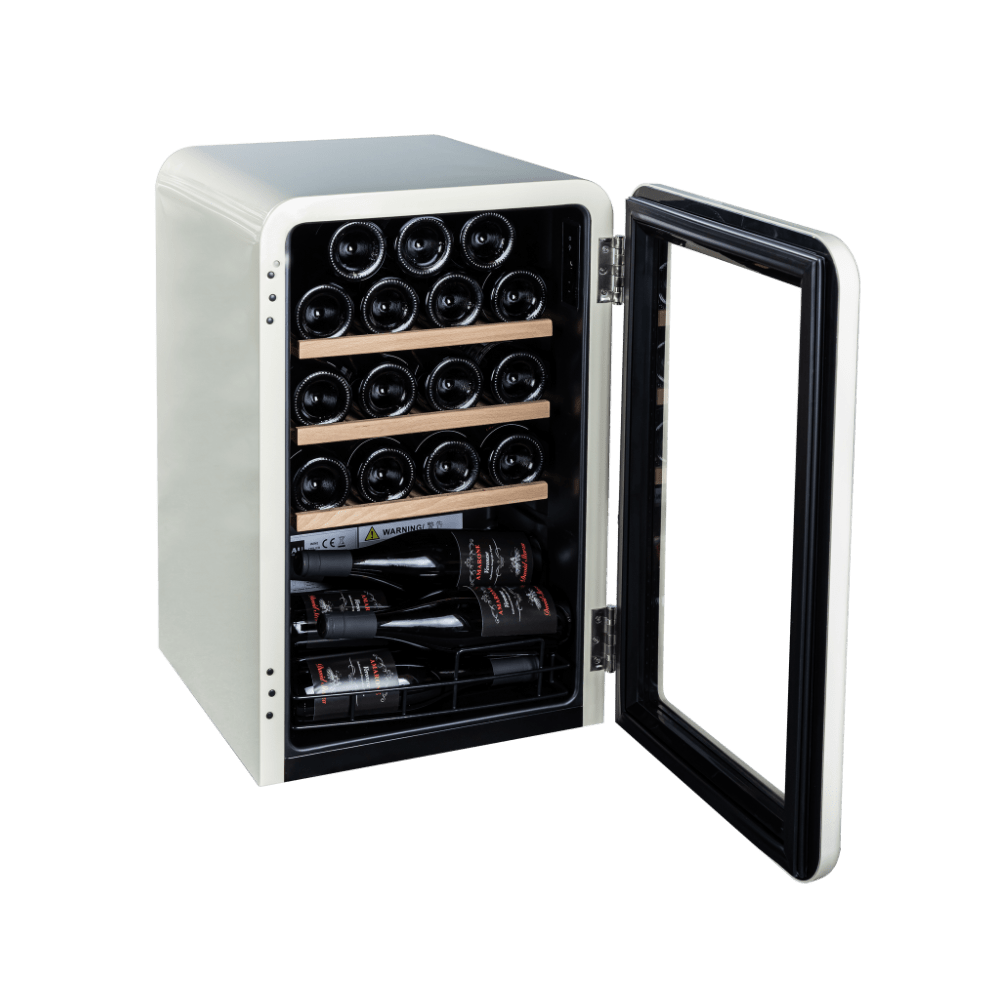 Chateau 24 Bottles Wine Cooler CW-P241CH Cream view 5