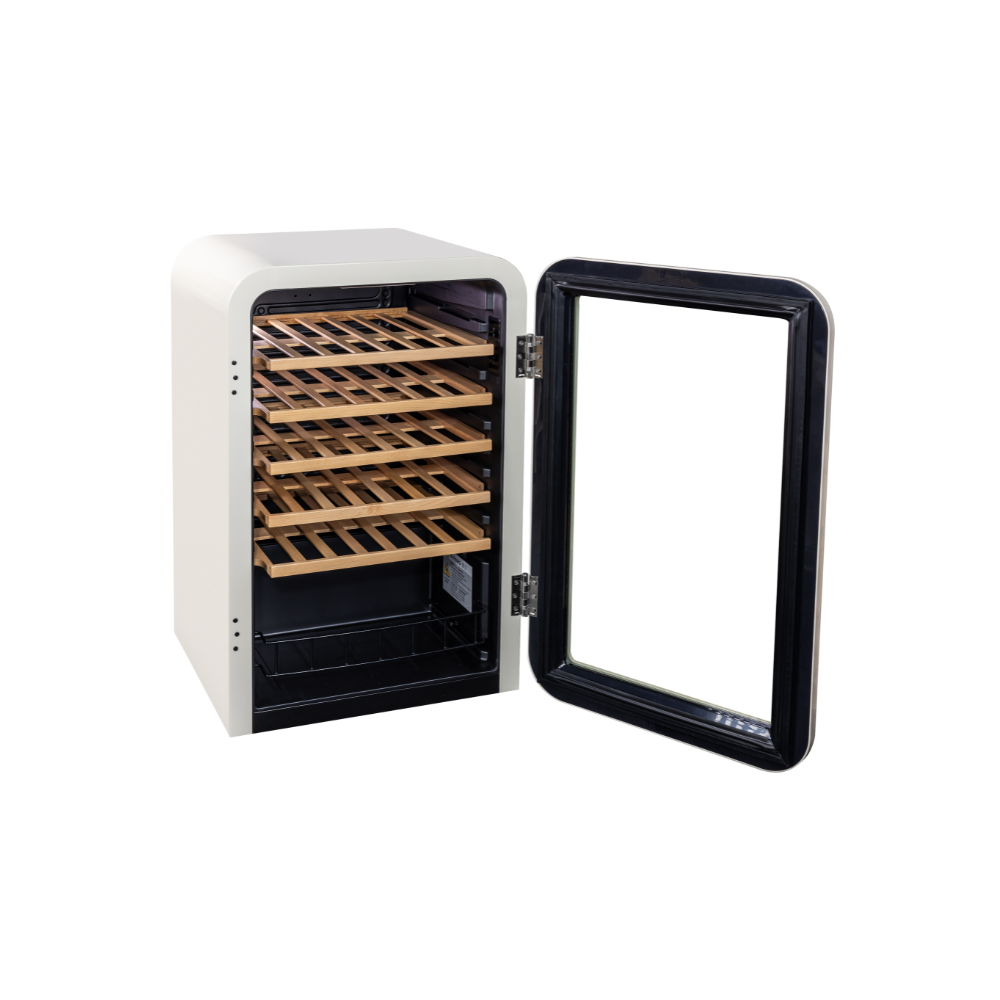 Chateau 46 Bottles Wine Cooler CW-P461CH Cream view 7
