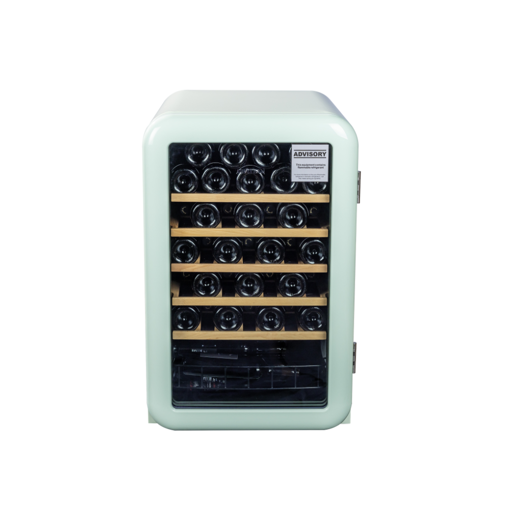 Chateau 46 Bottles Wine Cooler CW-P461GH Mint Green view 2