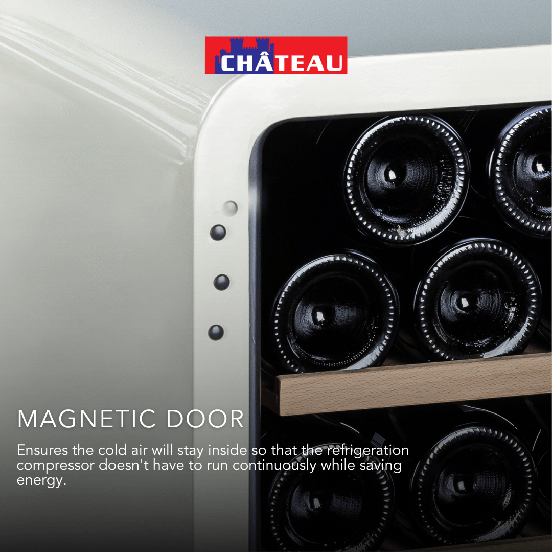 Chateau 46 Bottles Wine Cooler CW-P461GH Mint Green view 11