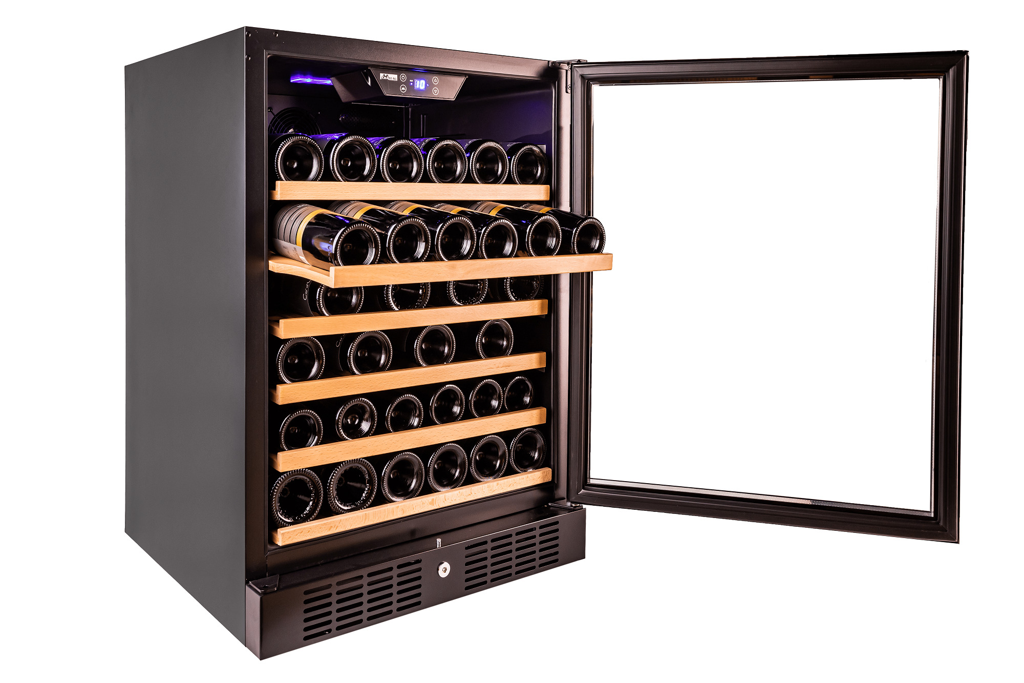 Chateau 50 Bottles Wine Cooler CW-50TH-SNS view 3