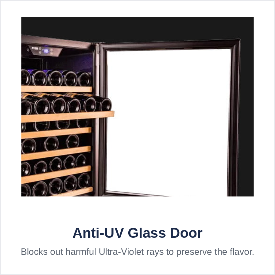 Chateau 34 Bottles Wine Cooler CW-343ES-AT view 10