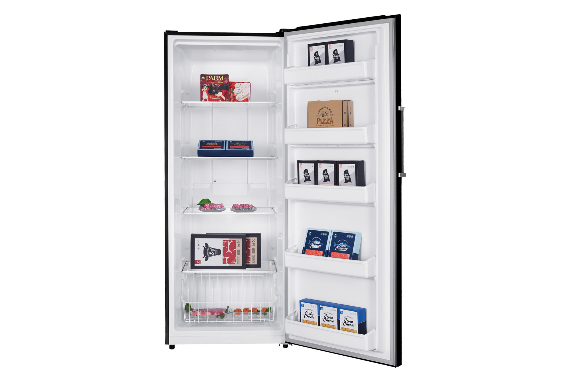 Tecno 439L Frost Free Inverter Upright Freezer TFF-550BK view 2