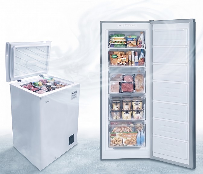 Chest freezer versus upright freezer comparison