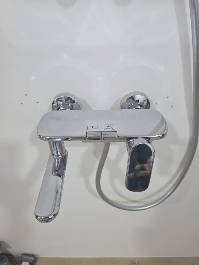 EACO Shower Set with Bath Mixer RSS-8001 view 2