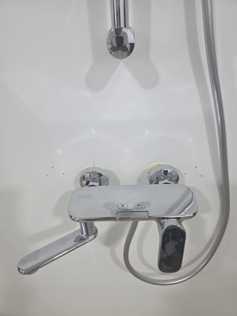 EACO Shower Set with Bath Mixer RSS-8001 view 4