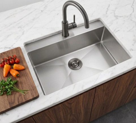 ESFERA Stainless Steel Kitchen Sink EKS-6552 NSS