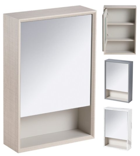 RUBINE PVC Mirror Cabinet RMC-ACO-4060D1S1