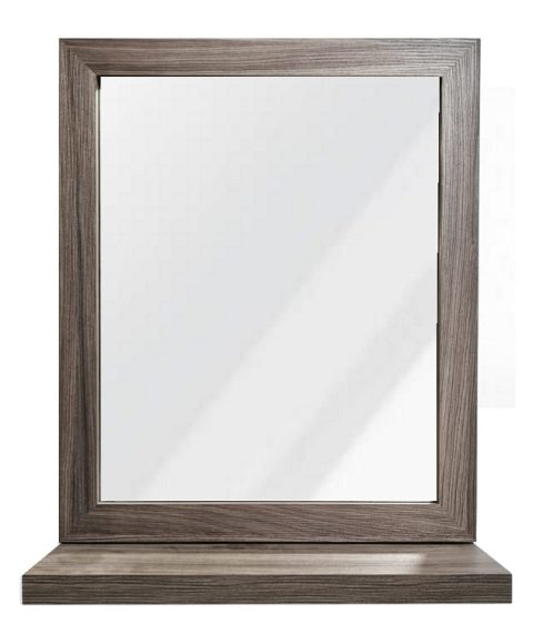 DUSCHE PVC 500MM Wall Mirror With Shelf