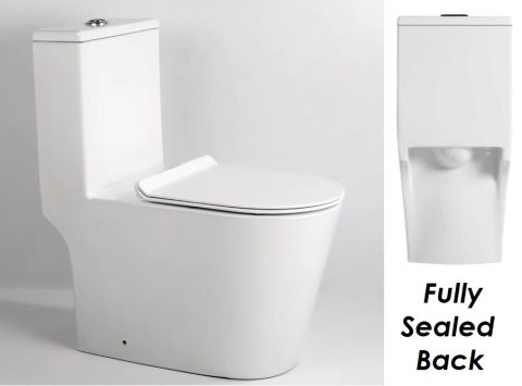 EACO One Piece Toilet Bowl T933SS